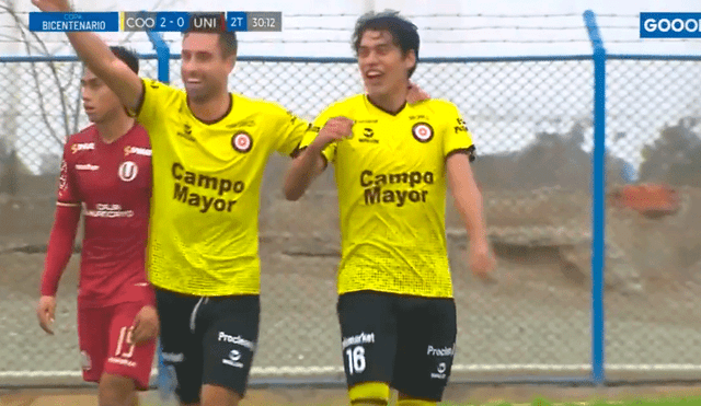 Bryan Arana decretó la goleada en el Universitario vs. Coopsol por la Copa Bicentenario 2019. | Foto: Gol Perú