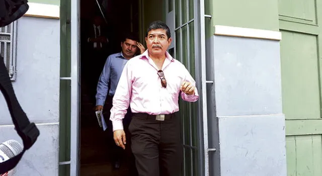 A reclusorio. Jiménez es investigado por recibir una supuesta coima de S/300 000 en 2018.