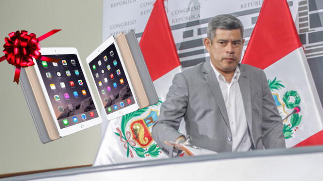 Galarreta afirma que son austeros y anuncia compra de iPads para congresistas