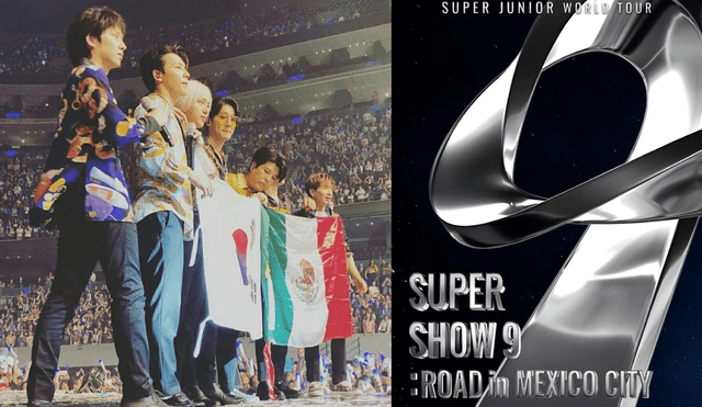 El aclamado grupo de k-pop SUPER JUNIOR regresará a México con un concierto SUPER SHOW después de cinco años. Foto: composición LR/SM
