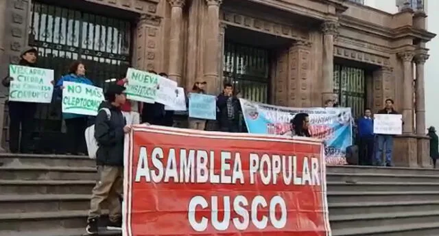 Cusco le exige a Martín Vizcarra que cierre el Congreso [VIDEO]