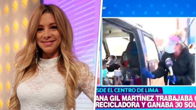 La conductora de televisión se quebró al escuchar el caso de una madre de familia y sus tres hijos.