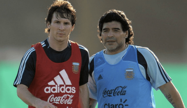 Lionel Messi - Diego Maradona