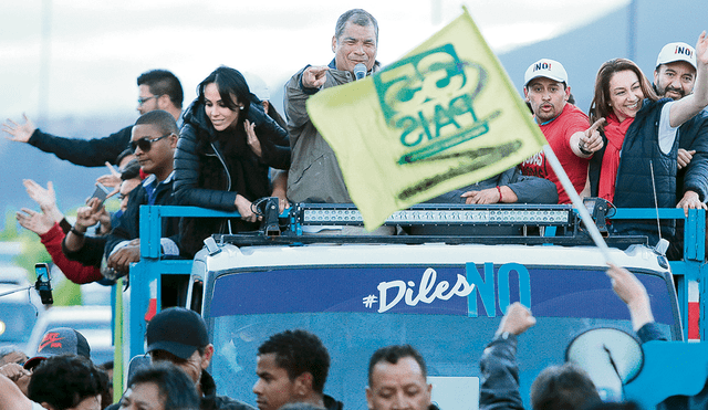 Pugna entre Correa y Moreno tensa la consulta popular del domingo