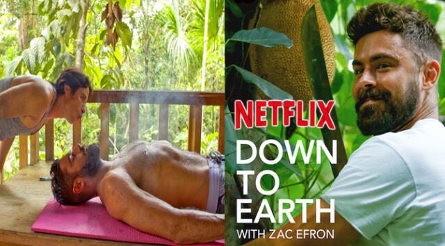 Down to earth, el documental de Zac Efron que grabó en Perú para Netflix. Crédito: Composición.