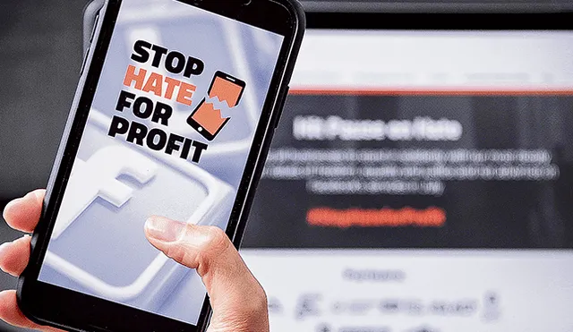 'StopHateForProfit'. Es el nombre con que se denomina a la campaña mundial. (EFE)