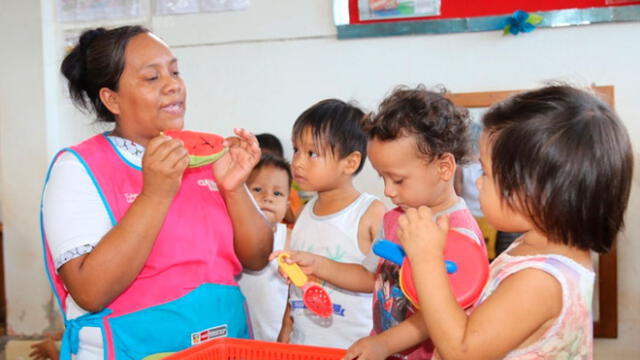 Midis atiende a más de 3 500 niñas y niños de Ucayali mediante programa Cuna Más. Créditos: Difusión.