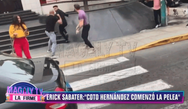 Erick Sabater tomará acciones legales contra Coto Hernández [VIDEO]