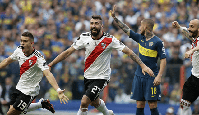 River Plate recuerda en Twitter las dos finales ganadas a Boca Juniors este 2018