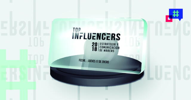 TOP INFLUENCERS 2018: Estrategia y comunicación de marcas