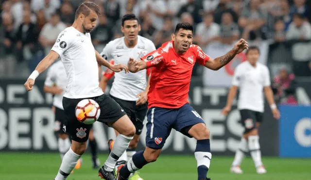 Independiente dio la sorpresa y venció 2-1 a Corinthians por la Copa Libertadores 2018 [GOLES Y RESUMEN]