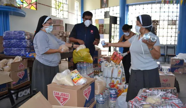 Coronavirus: Arzobispado continúa cruzada a favor de familias afectadas Trujillo