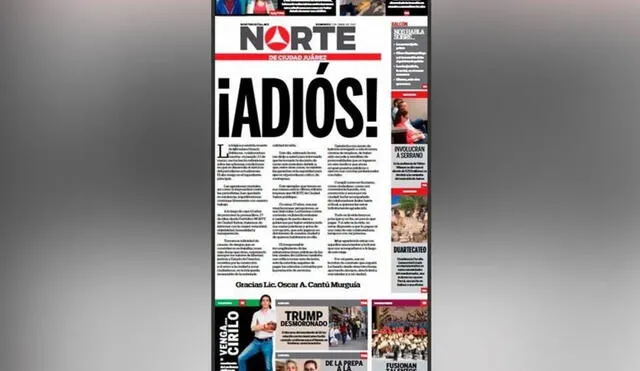 Periódico en México cierra por asesinato de periodistas 