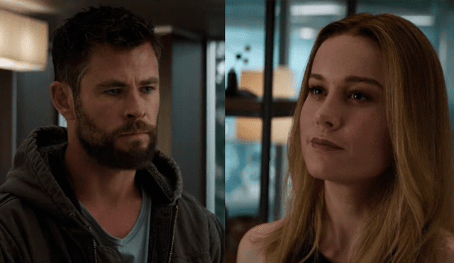 Avengers Endgame: Lanzan la teoría de un posible romance entre Thor y Capitana Marvel