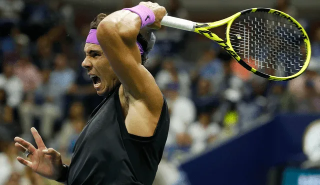 Rafael Nadal, tras cuatro horas y 50 minutos, venció a Daniil Medvedev y se coronó campeón del US Open 2019. | Foto: EFE