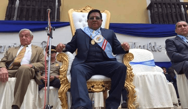 Cajamarca: alcalde pide trono para juramentación