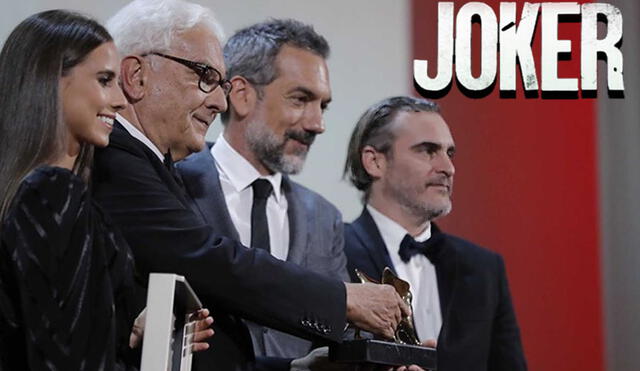Joker hace historia al ganar el León de Oro en el Festival de Cine de Venecia.