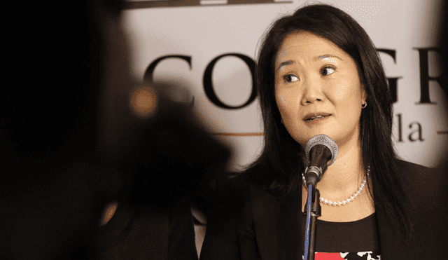 Admiten apelación de Keiko Fujimori por el presunto delito de lavado de activos 