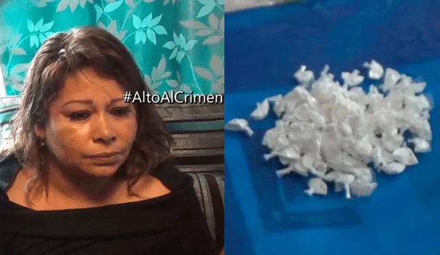 La Victoria: vendedora de droga inventó increíble excusa para no ser detenida [VIDEO]