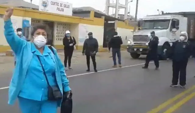 Personal de Salud toma Panamericana y protestan por equipos de protección