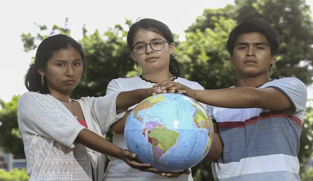 Los estudiantes peruanos que luchan por el clima
