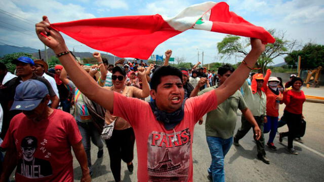 Lambayeque: Continúan marchas en Olmos a pesar de represión policial [VIDEO]