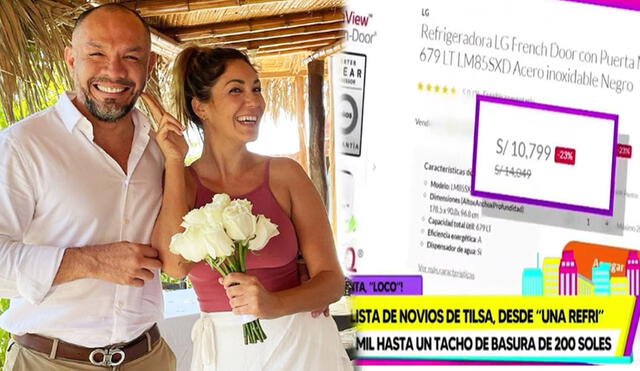 Tilsa Lozano y Jackson Mora se casan el próximo 25 de noviembre. Foto: Instagram / Tilsa Lozano / captura Willax TV