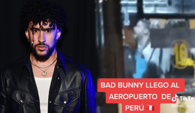 Bad Bunny en Perú 2022. Foto: Tiktok / Difusión