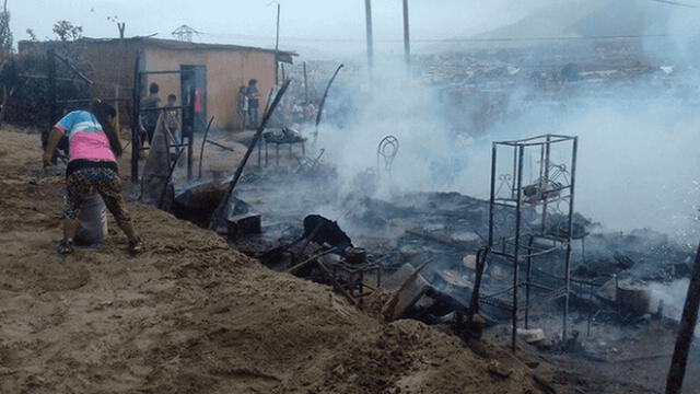Áncash: realizan cruzada en favor de colegiales afectados por incendio