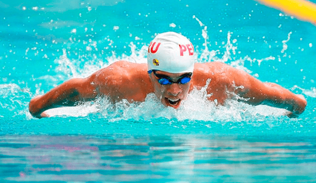 El nadador peruano fue sancionado por consumo de esteroides y despojado de su medalla plateada en los Juegos Panamericanos de Toronto 2015. Créditos: Prensa Lima 2019