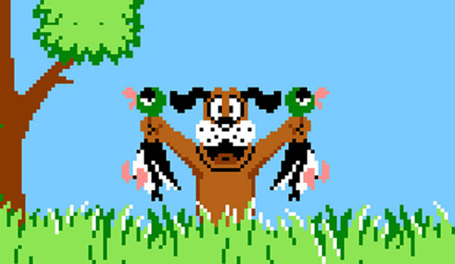 Desliza para ver los detalles de Duck Hunt, uno de los juegos más populares de la NES. Foto: Captura.
