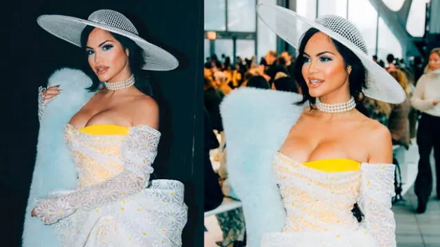 Natti Natasha fue invitada se llevó todas las miradas de la pasarela en la Fashion Week de Nueva York