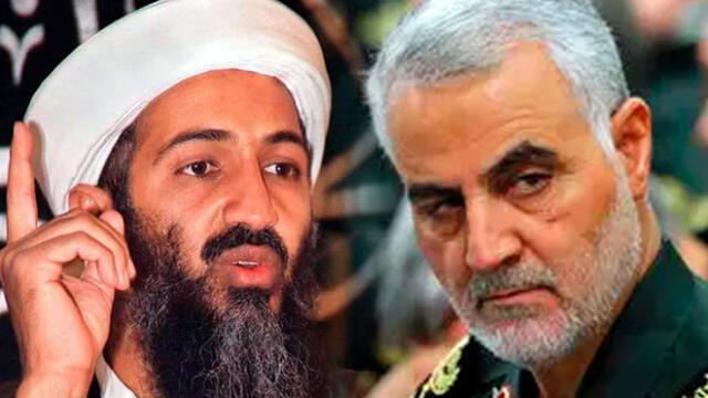 La muerte de Qasem Soleimani sería es más importante que la de Bin Laden por razones políticas y sociales. Foto: Composición