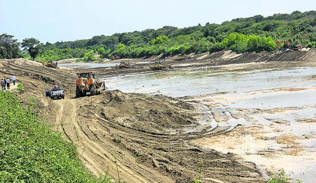 Contraloría alerta retraso en descolmatación del río Chira