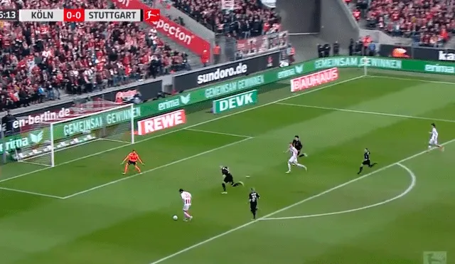 Claudio Pizarro marcó su primer gol con Colonia por Bundesliga [VIDEO]