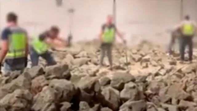 Descubren una tonelada de cocaína dentro de piedras falsas [VIDEO]