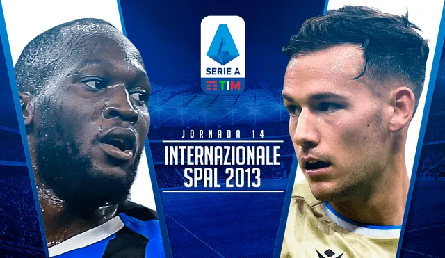 Inter de Milán choca ante el Spal por la Serie A.