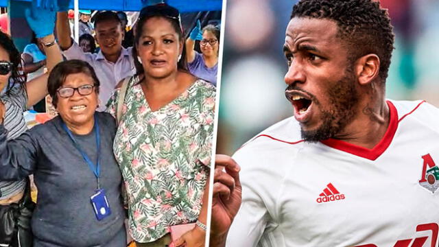 Los vecinos afectados por el incendio en Villa El Salvador le dieron las gracias al futbolista por su gesto solidario.