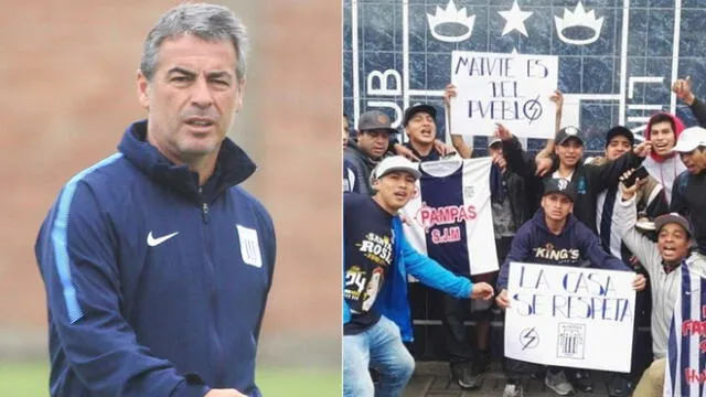 Pablo Bengoechea agradeció al hincha de Alianza Lima por defender la institución [VIDEO]