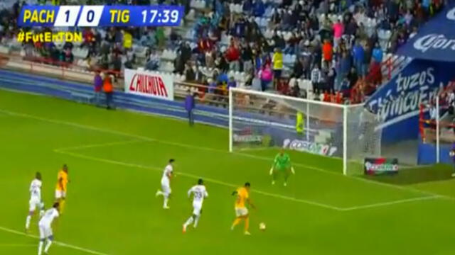 Tigres vs Pachuca: Ismael Sosa puso el empate con este golazo [VIDEO]