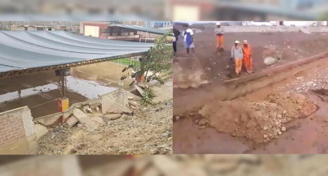 Arequipa: Desbloquean carretera afectada por un gran huaico en Caravelí