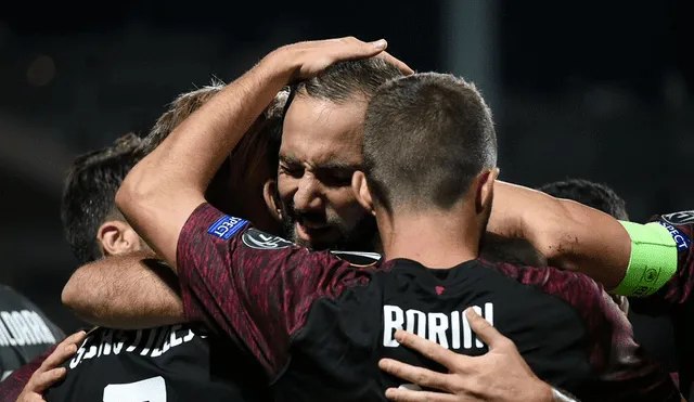 ¡Triunfo agónico! AC Milan ganó 1-0 en su visita al Dudelange por Europa League [RESUMEN]