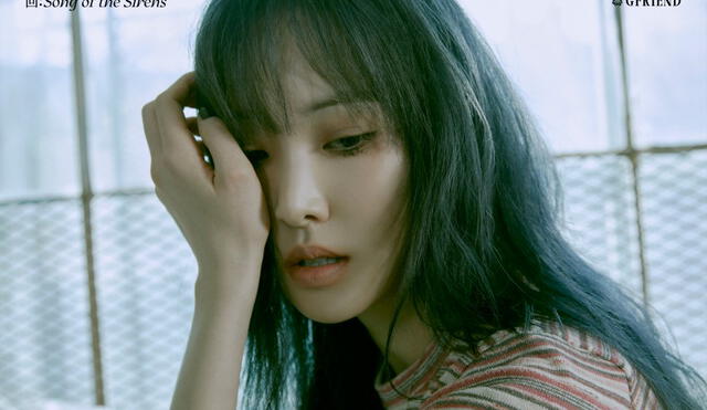 GFRIEND: Yuju en las fotos conceptuales de “Broken Room” para el décimo mini álbum “回: Song of the Sirens”. Crédito: Instagram