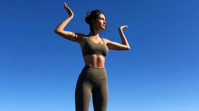 Eiza González paraliza Instagram al posar en leggins como 'La chica del clima'