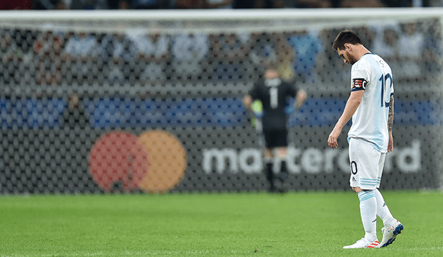 Argentina vs. Paraguay: Richard Sánchez marcó el 1-0 en partido por Copa América 2019. | Foto: EFE / AFP
