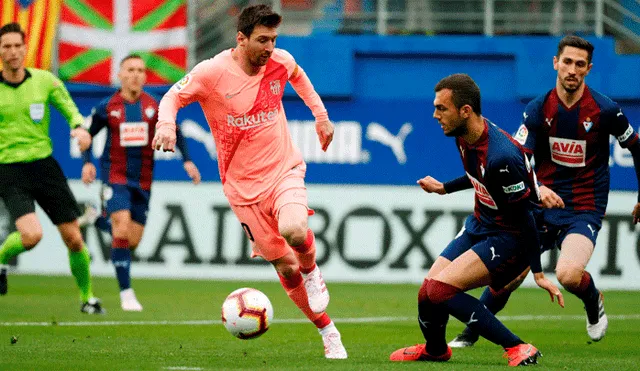 Con doblete de Messi, Barcelona cerró la temporada empatando 2-2 ante Eibar [VIDEO]