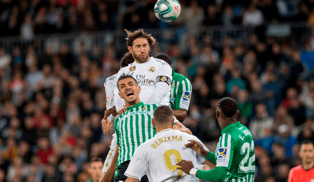 Sigue aquí EN VIVO el Real Madrid vs. Betis por la fecha 12 de la Liga Santander 2019-2020. | Foto: EFE