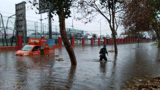 lluvias en chile Foto: Twitter