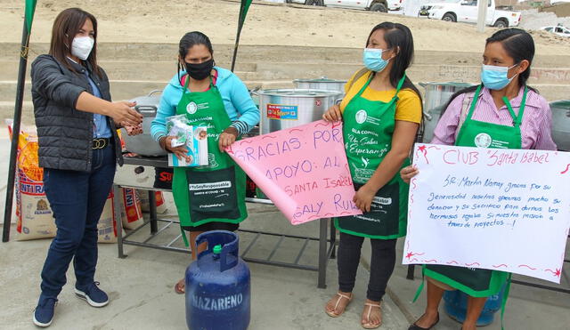 Municipalidad de La Esperanza incluirá el apoyo de nutricionistas a las ollas comunes. Foto Prensa La Esperanza