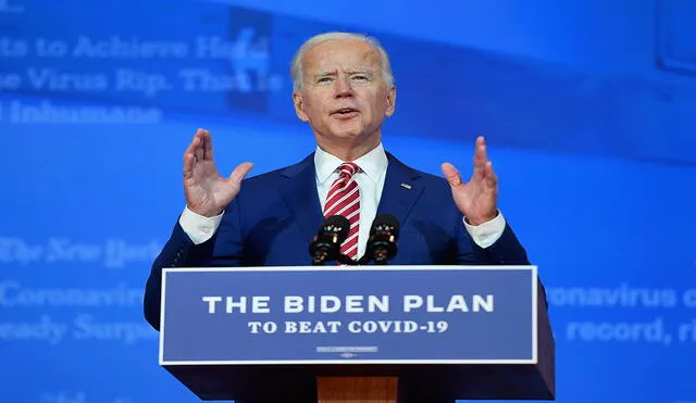 Joe Biden sigue arriba en las encuestas ante Donald Trump. Foto: AFP